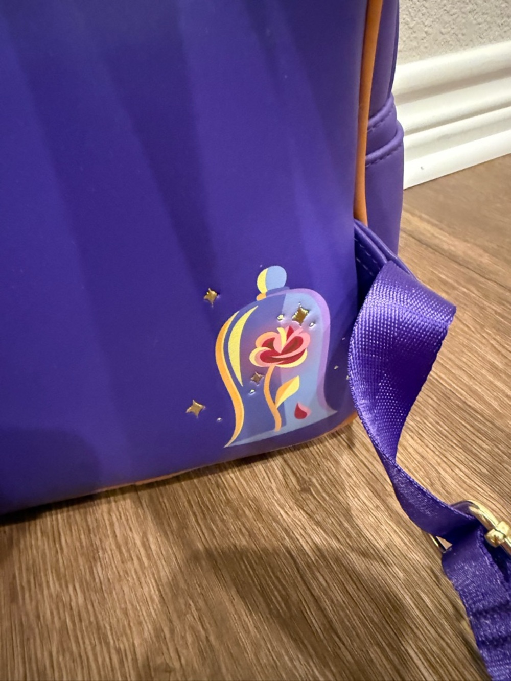 Loungefly Disney Beauty and the Beast Chibi Ballroom Mini Backpack — Used Once - Picture 13 of 15